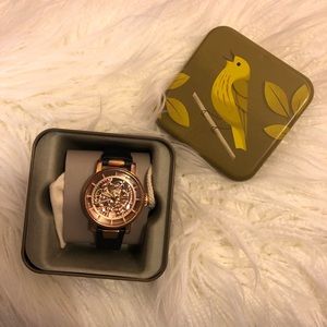 Rose Gold Fossil Watch!